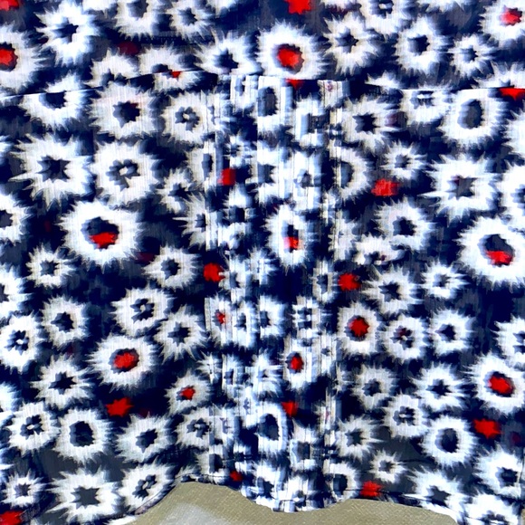 🌻 Christopher & Banks 3/4-sleeve Sheer Top - Picture 6 of 7